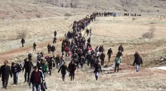 Nevşehir'de Üniversiteli Gençlerden Çanakkale Yürüyüşü