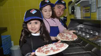 Minik GKV'lilere En Genç Pizzacı Unvanı