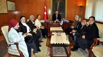 Ak Partili Kadınlardan Vali Ayyıldız'a Ziyaret