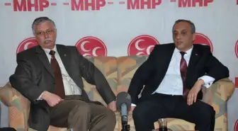 Marmaris Esnaf Odasınan MHP'nin Yeni Yönetimine Ziyaret