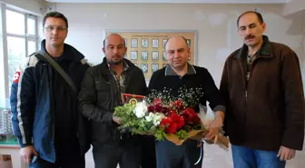 Belediye Başkanı Mehmed Ali Saraoğlu'na Kulüp Yöneticilerinden Plaket