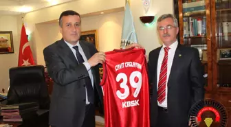 Belediyespor Kulübü Basketbol Takımı Yeni Yönetim Ziyareti