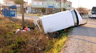 Biga'da Trafik Kazası: 6 Yaralı