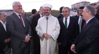 Diyanet İşleri Başkanı Görmez Cami Yeri ve Projesini Beğendi
