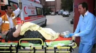 Eteğini Biçerdövere Kaptırdı Ayağı Koptu