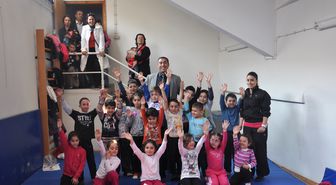 Gençlik ve Spor İl Müdüründen Miniklere Özel İlgi