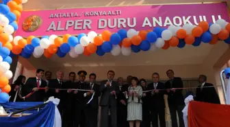 Antalya'da Anaokulu ve Anasınıfları Açılışı