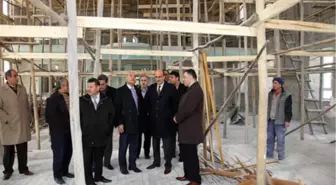 Selmanoğlu, Yeni Cami Onarımını İnceledi