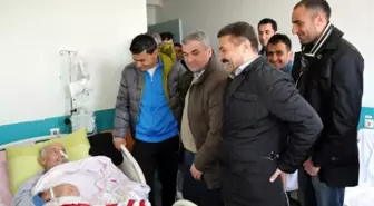 Sivassporlu Futbolcular Hasta Ziyaretinde
