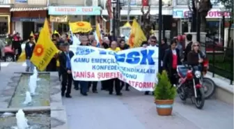 Kesk'ten Sendikalar Kanunu Protestosu