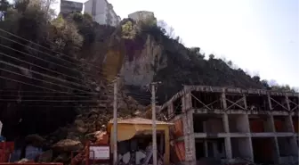 Zonguldak'ta Korkutan Heyelan