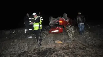 Aksaray'da İki Otomobil Çarpıştı: 1 Ölü