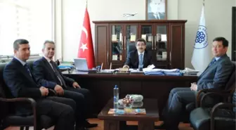 Çomü Uygulamalı Bilimler Yüksekokulu İçin Hazırlanan Proje Biga Belediyesi'ne Teslim Edildi