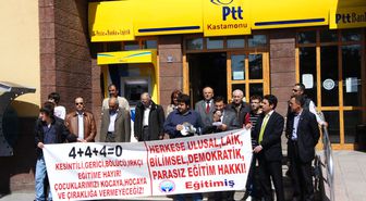 Eğitim-İş, Cumhurbaşkanına Faks Gönderdi