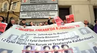 Orduevi Önünde 12 Eylül Protestosu