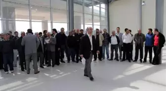 Otobüs Terminali Esnafından Kepenk Kapatma Eylemi