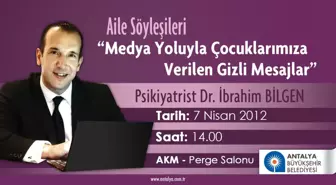 Aile Söyleşileri'nin Konuğu Psikiyatr Dr. Bilgen Olacak