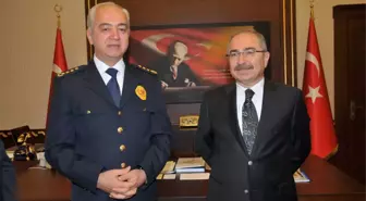 İl Emniyet Müdürlüğü'nden Vali Yaman'a Ziyaret