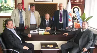 Pazarcılar Odasından Şoförler Odasına Ziyaret