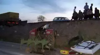 Traktör Devrildi: 1 Ölü