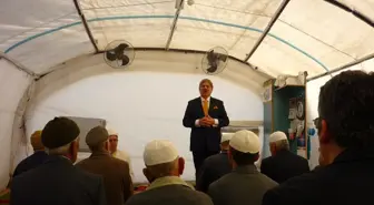 Çanakkale Müftüsü, Dumlupınar Cami İnşaatında İncelemelerde Bulundu