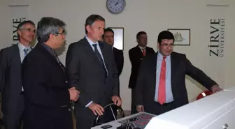 Fransız Büyükelçiden Zirve Üniversitesi'ne Ziyaret