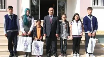 Emniyet Müdürü Öğrencileri Ödüllendirdi