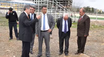 Şahan, Nurdağı ve Sakçagözü'nde İncelemelerde Bulundu