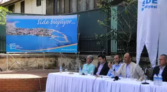 Side'de Esnaf Toplantısı