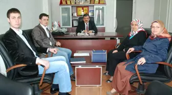 AK Parti Kadın Kolları ve Gençlik Kollarından Birliktir'e Ziyaret