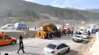 Amasya'da Askeri Aracın Geçişi Sırasındaki Patlama