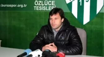 Bursaspor Teknik Diretörü Ertuğrul Sağlam Açıklaması