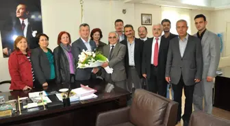 Başkan Şahin'e, Partisi CHP'den Ziyaret