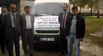 Muradiye'de 16 Önder Çiftçi Diyarbakır Tarım Hayvancılık Fuarı'na Katılacak