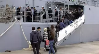 Tatbikat İçin Gelen Gemilere Yoğun İlgi