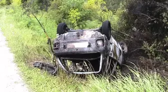 Otomobil Cayır Cayır Yandı