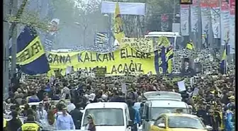 Fenerbahçelilerin Bağdat Caddesi Yürüyüşü