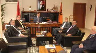 Kaymakam Türköz, Bölge Müdürünü Ziyaret Etti