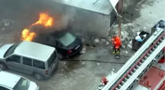 Park Ettiği Otomobilini Dönüşte Yanarken Gördü