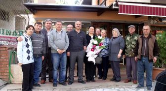 Kaymakam Peynircioğlu, Sanat Dostları Grubu'nu Ziyaret Etti