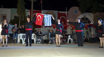 Türk- Yunan Dostluğunu Pekiştiren Şenlik