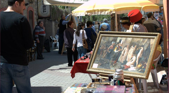 Urla İskele'deki Yorgo Seferis, Sanat Sokağı Oldu