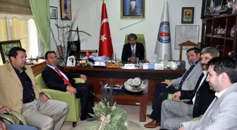 Bigalı İşadamlarından Kaymakam Genel'e Ziyaret