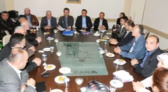 Genç, Hocaoğlu'na 'Hayırlı Olsun' Ziyaretinde Bulundu