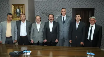 Sığır Yetiştiricilerinden Başkan Doğan'a Ziyaret