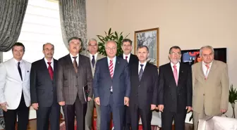 Eğitime Katkı ve Hizmet Derneği'nden Vali Daşöz'e Ziyaret