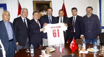 Tff Heyetinden Trabzonspor'a Ziyaret