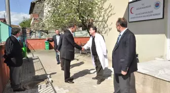 Başkan Karabalık'tan Aile Sağlık Merkezi Ziyareti