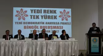 Bingöl'de 'Yeni Demokratik Anayasa' Konulu Panel