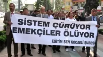 Öğretmenler, Şiddeti Protesto Etti